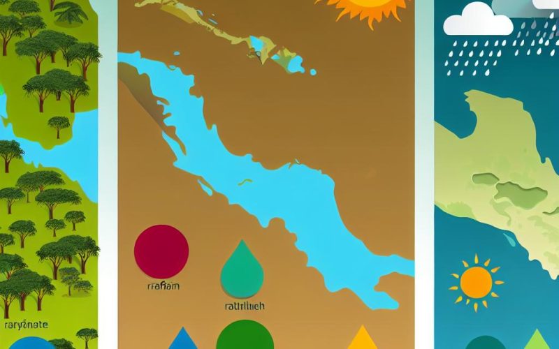 Climate and weather patterns across Central America